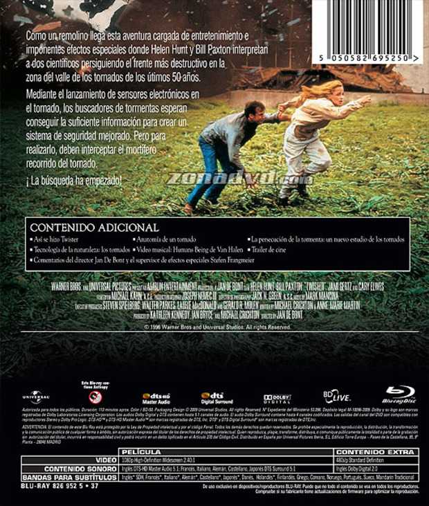 carátula Twister portada 4