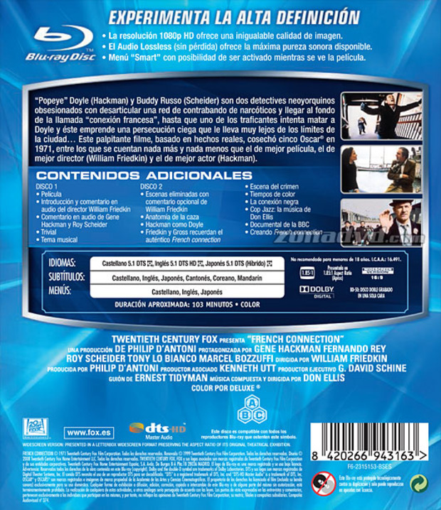 carátula French Connection portada 3