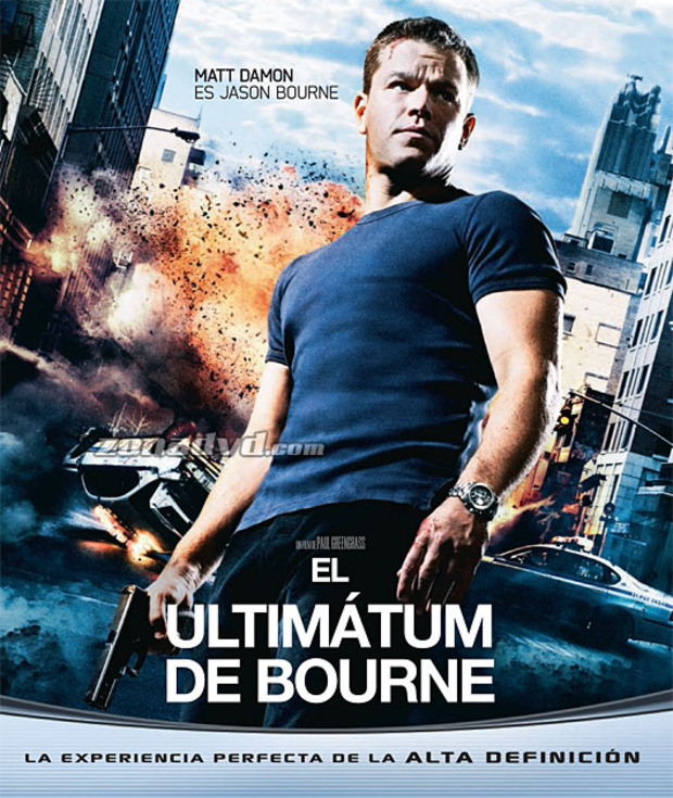 carátula El Ultimátum de Bourne portada 2