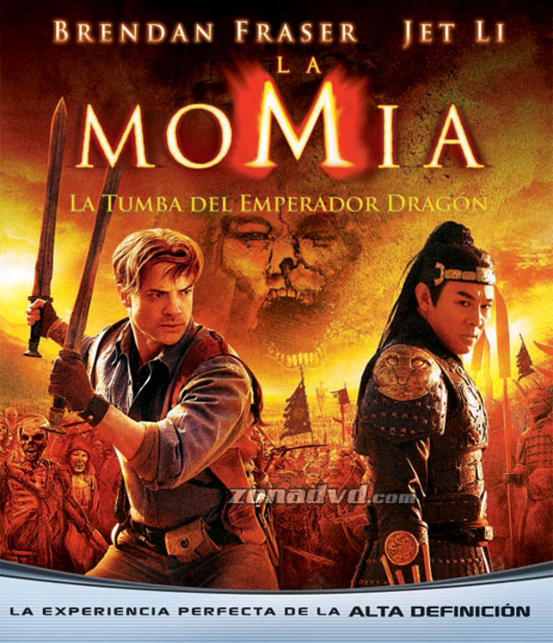 carátula La Momia, La Tumba del Emperador Dragón portada 2