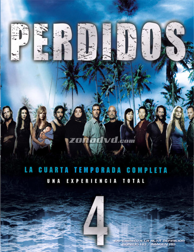 carátula Perdidos (Lost) - Cuarta Temporada portada 3