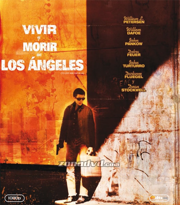 carátula Vivir y Morir en Los Ángeles portada 2