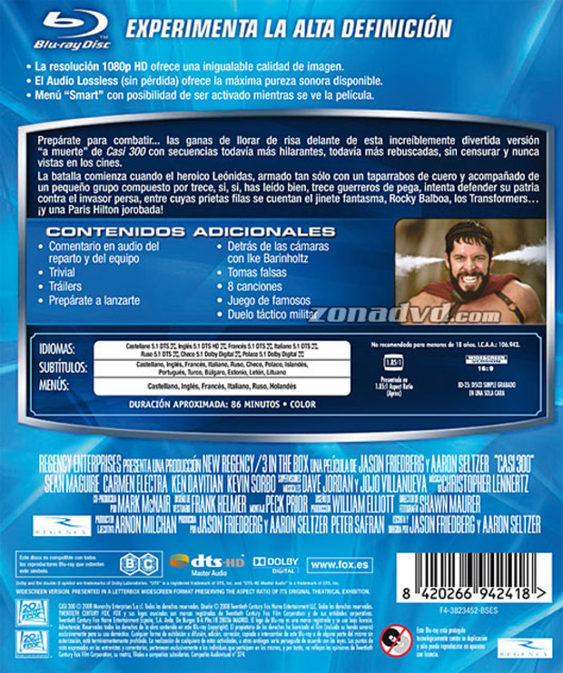 carátula Casi 300 portada 3