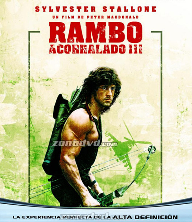 carátula Rambo III portada 2