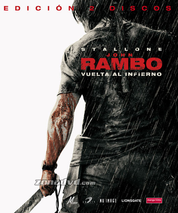carátula John Rambo portada 2