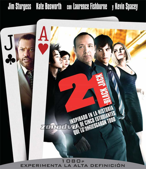 carátula 21 Black Jack portada 2