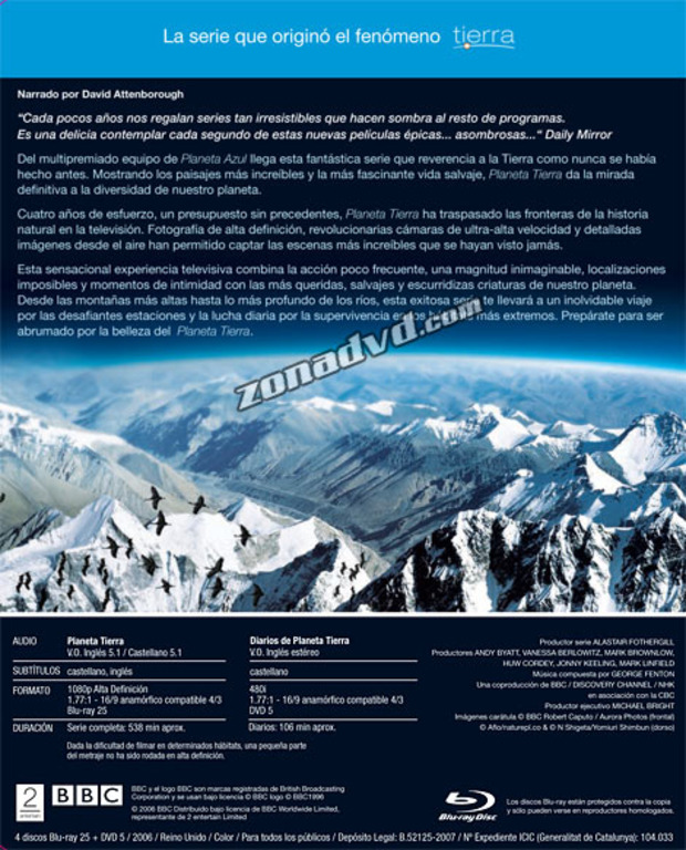 carátula Planeta Tierra portada 3