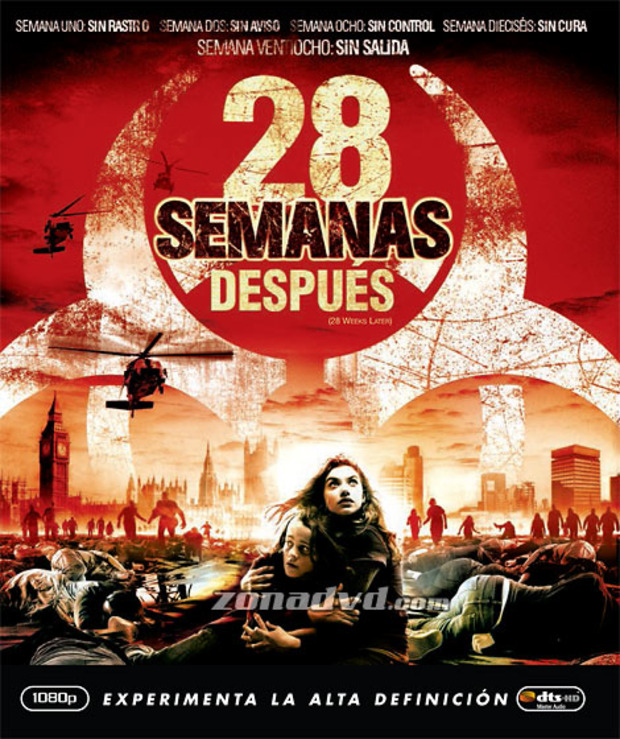 carátula 28 Semanas Después portada 2
