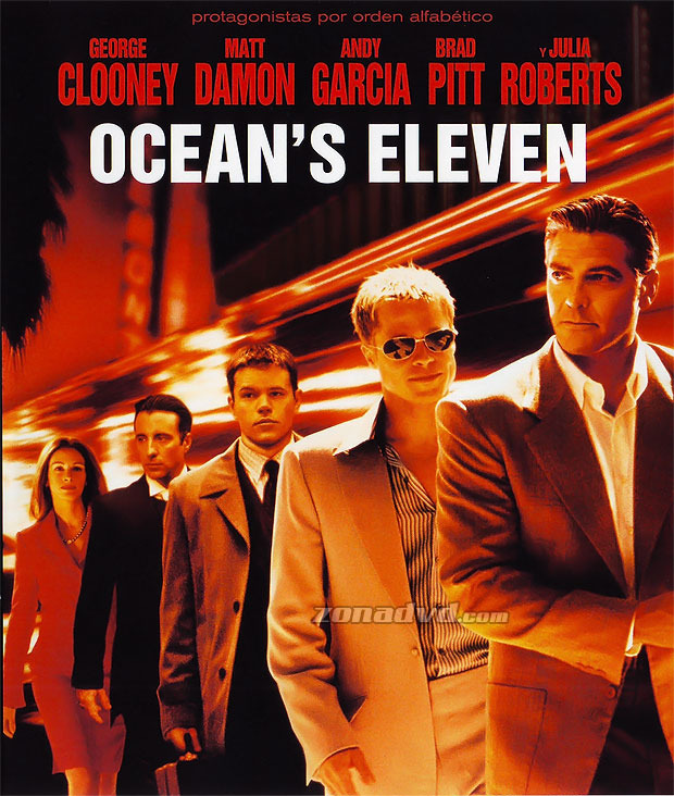 carátula Ocean\'s Eleven portada 3