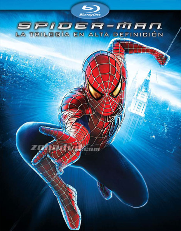 Carátula de Spider-Man - Trilogía Blu-ray