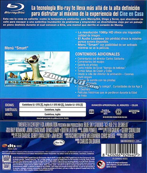 carátula Ice Age 2 portada 3