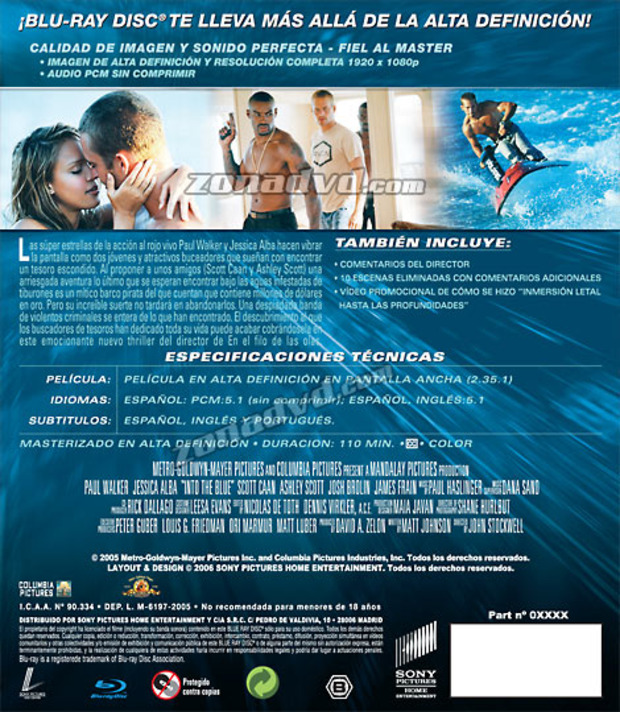 carátula Inmersión Letal portada 3