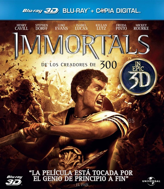 carátula Immortals 3