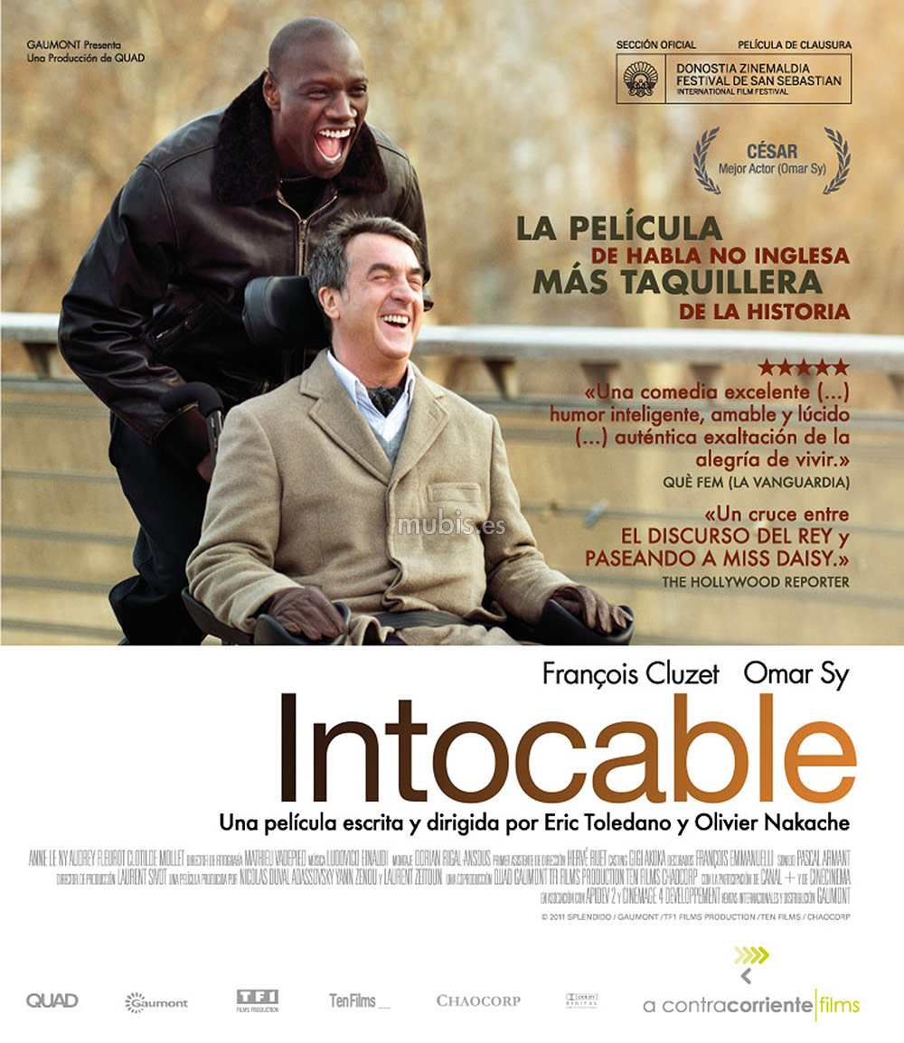 Carátula de Intocable Blu-ray