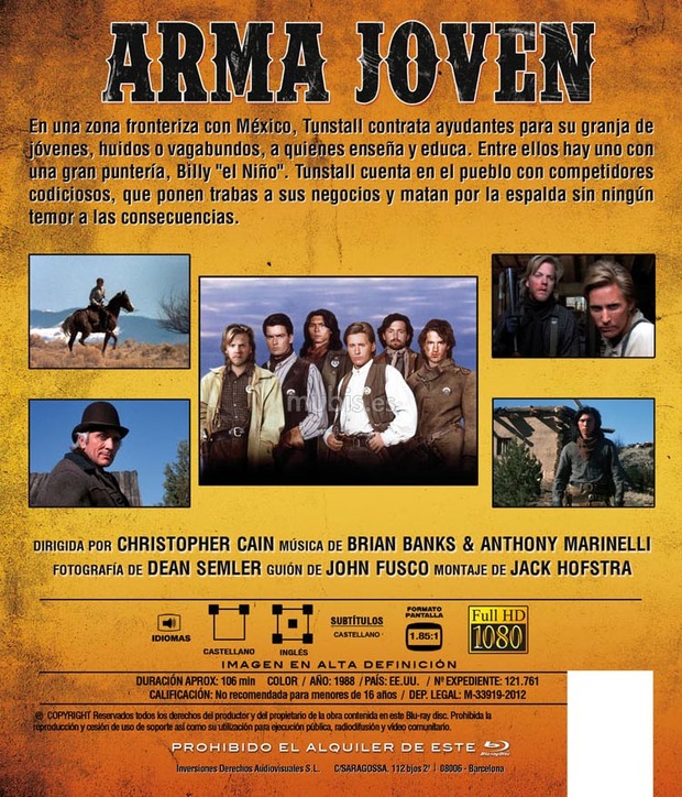 carátula Arma Joven 3