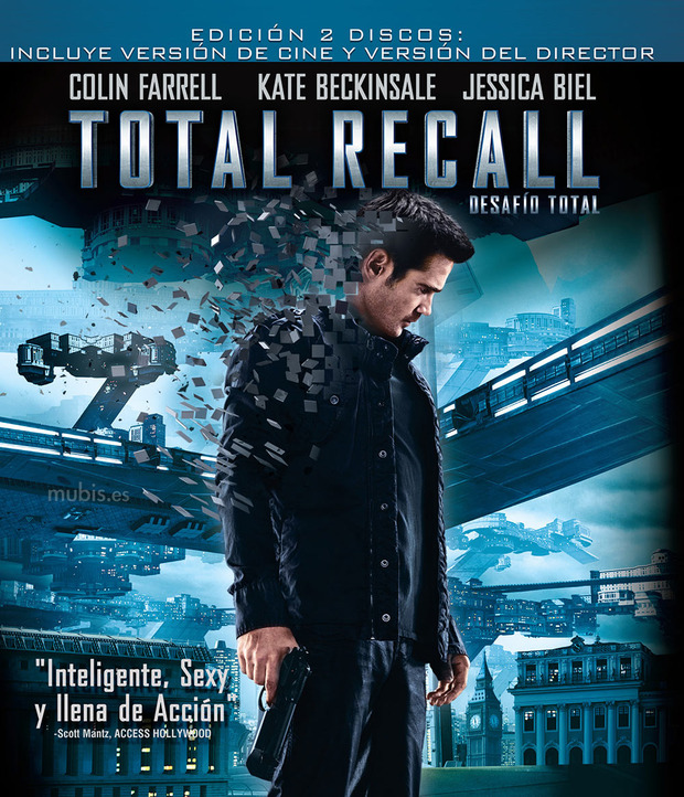 carátula Total Recall (Desafío Total) - Edición Especial 3