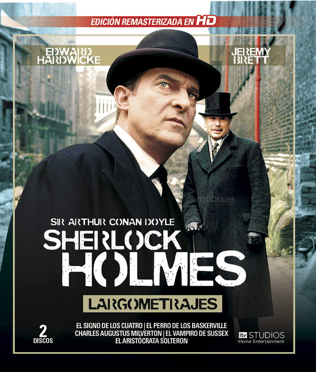 carátula Sherlock Holmes - Largometrajes 2