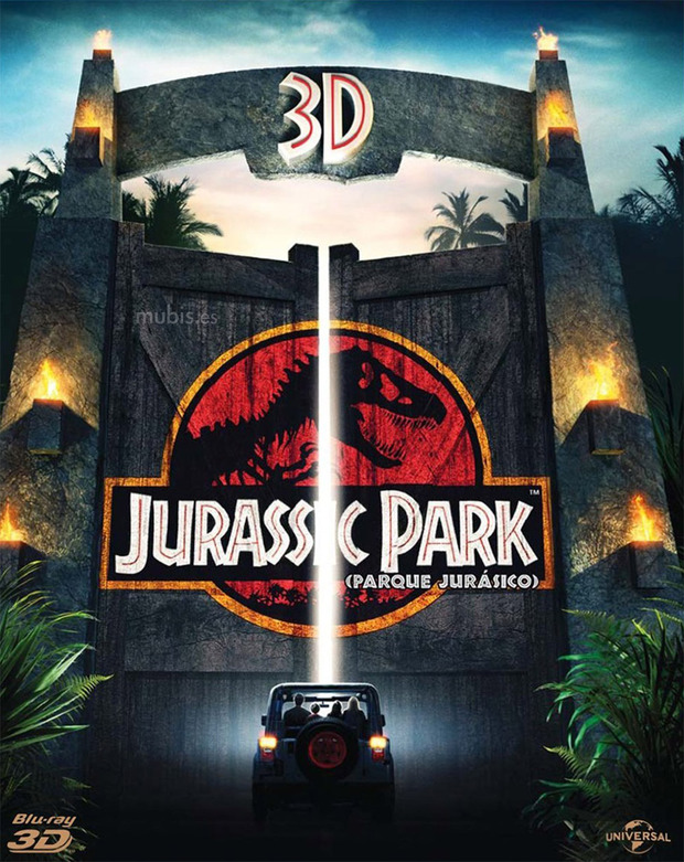 carátula Jurassic Park (Parque Jurásico) 4