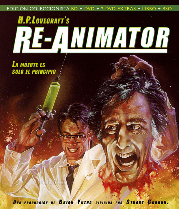 carátula Re-Animator - Edición Coleccionista 4