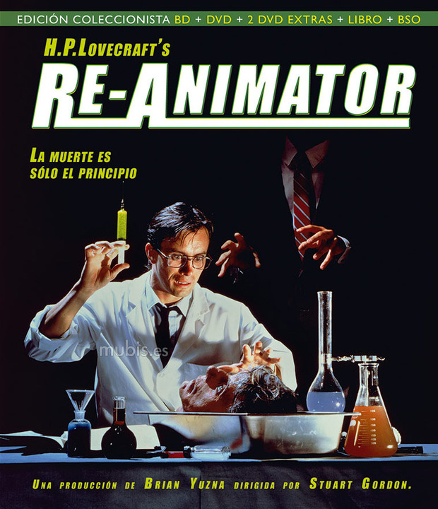 carátula Re-Animator - Edición Coleccionista 6