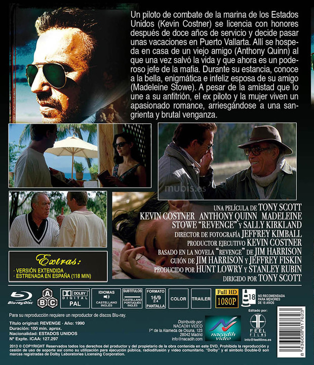carátula Revenge (Venganza) 3