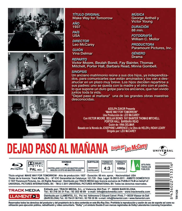 carátula Dejad paso al Mañana 4