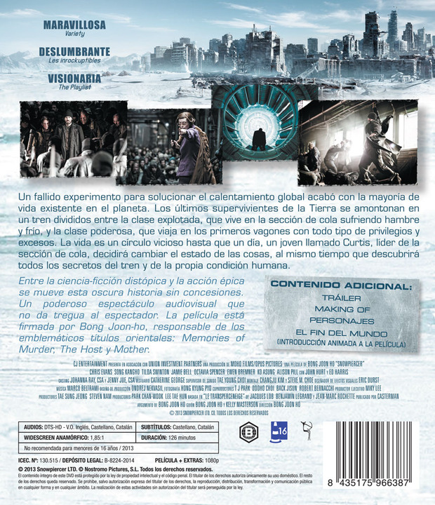 carátula Snowpiercer (Rompenieves) 6