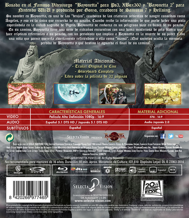 carátula Bayonetta: Bloody Fate - Edición Coleccionista 6