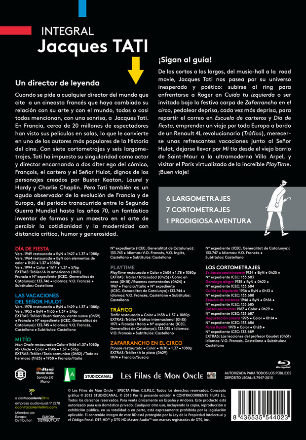 carátula Colección Jacques Tati 6