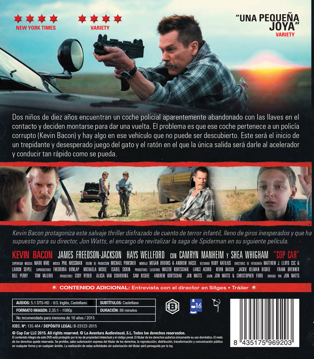 carátula Coche Policial 6