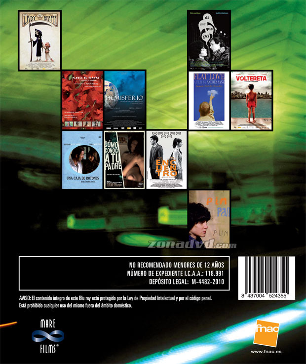carátula Filmoteca de Cortos (Volumen 1) portada 3