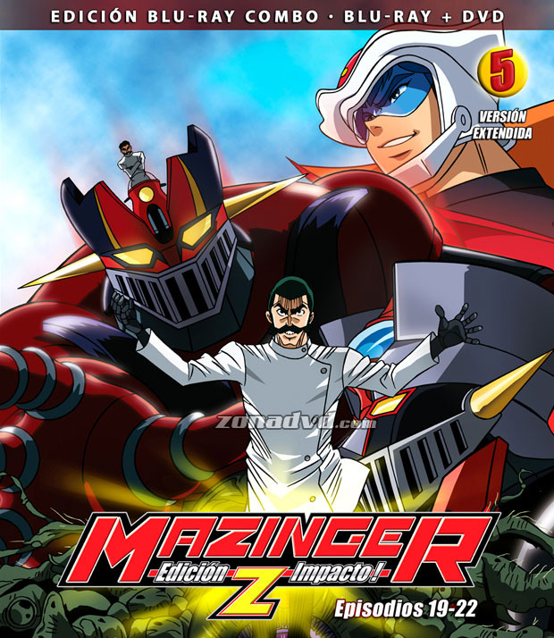 carátula Mazinger Z (Shin Mazinger Z) - Edición Impacto Vol. 5 portada 2