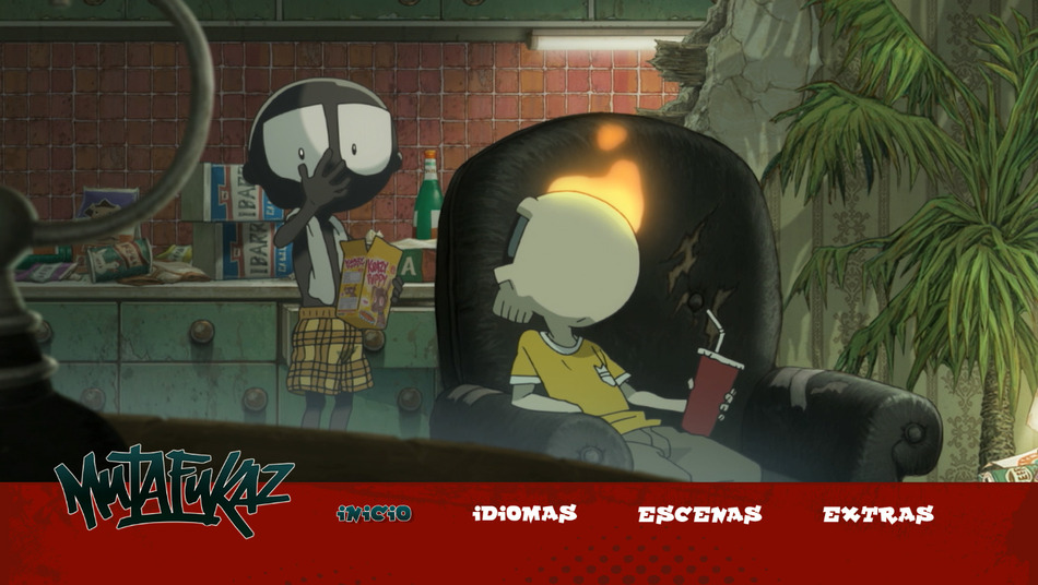 menú Mutafukaz Blu-ray - 1