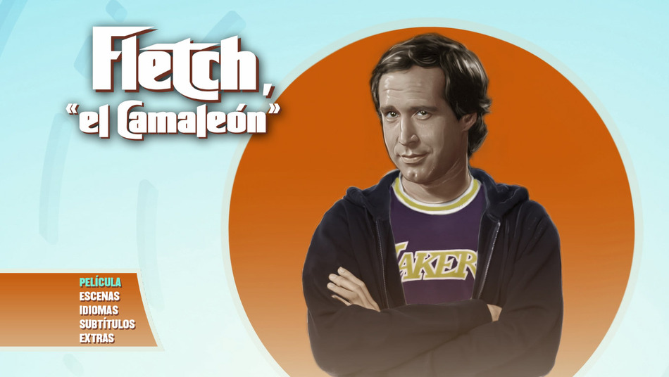 menú Fletch, "el Camaleón" - Edición Molona Blu-ray - 2