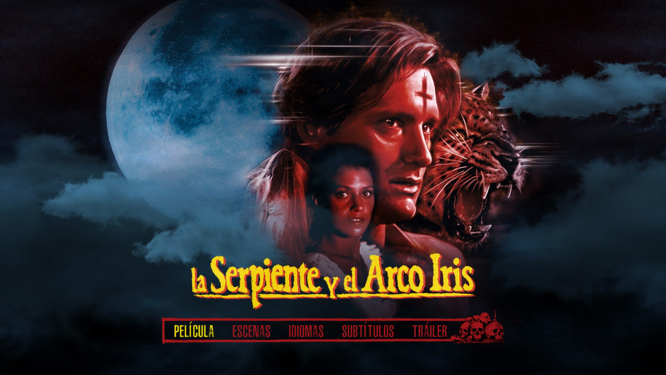 menú La Serpiente y el Arco Iris Blu-ray - 3