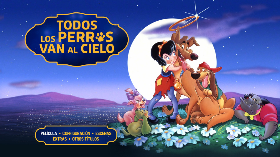 menú Todos los Perros van al Cielo Blu-ray - 1