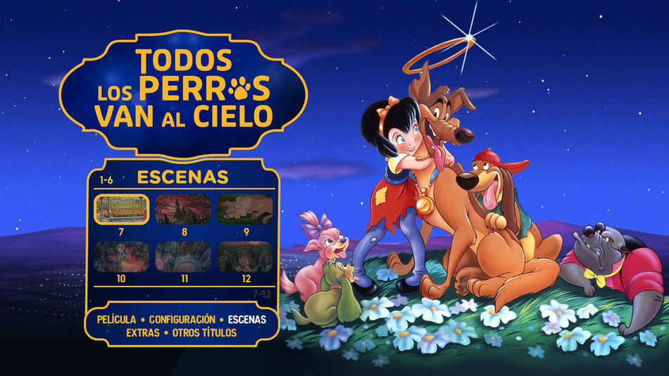 menú Todos los Perros van al Cielo Blu-ray - 4