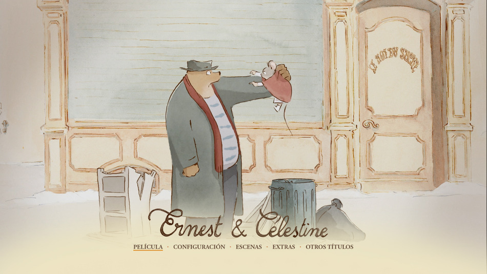 menú Ernest & Célestine Blu-ray - 1