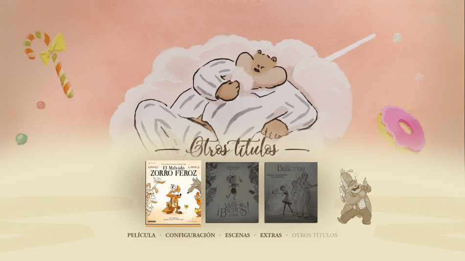 menú Ernest & Célestine Blu-ray - 5