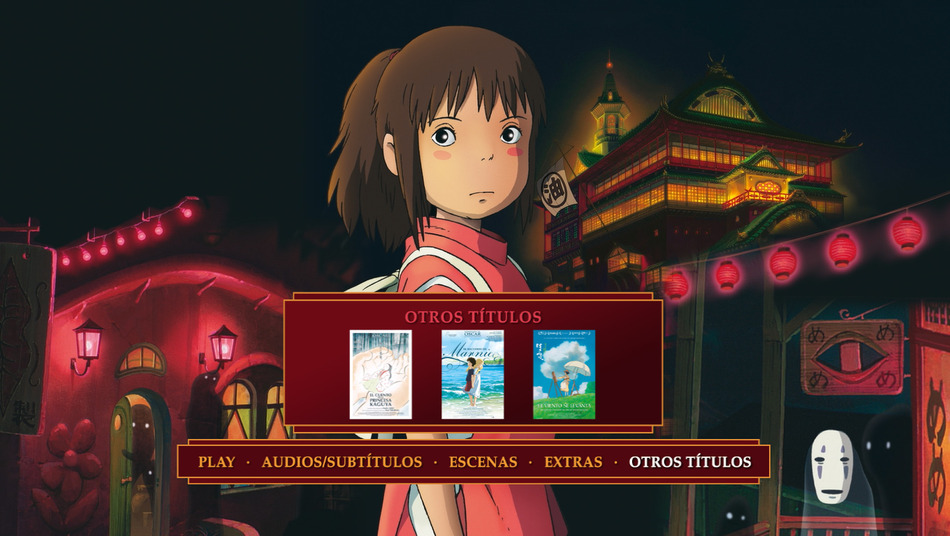 menú El Viaje de Chihiro Blu-ray - 5