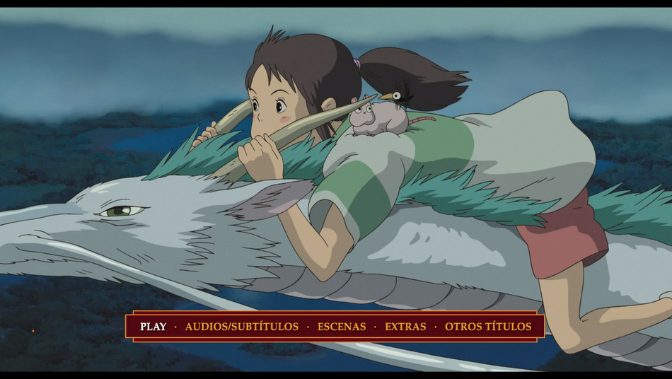 menú El Viaje de Chihiro Blu-ray - 6