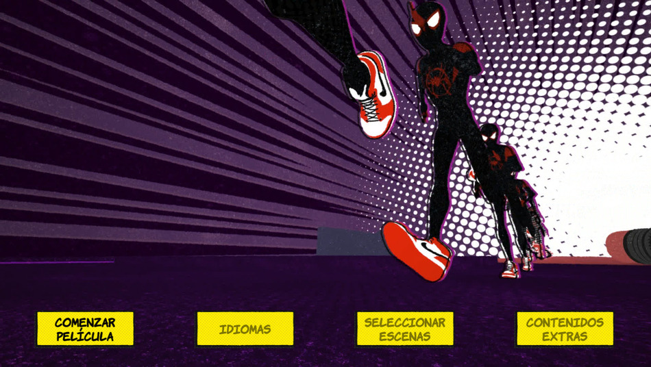 menú Spider-Man: Un Nuevo Universo Blu-ray 3D - 1