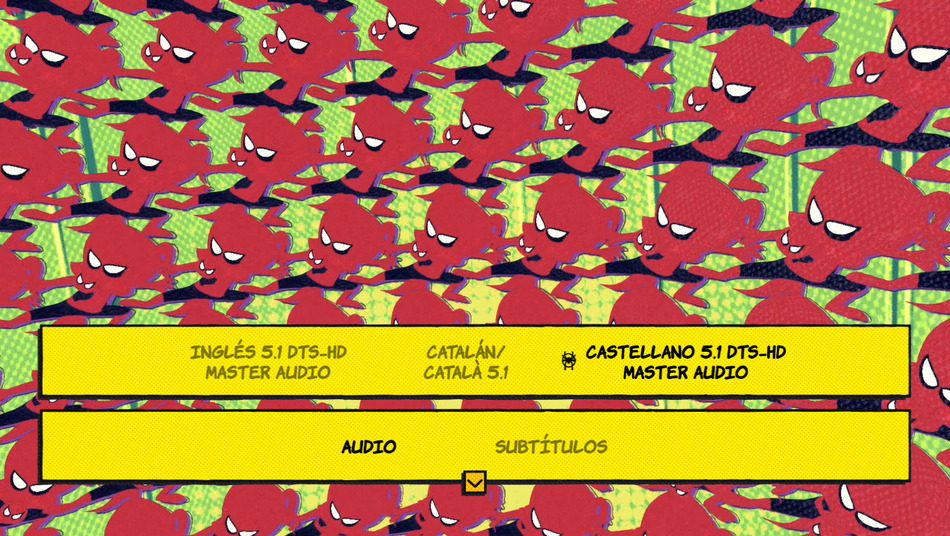 menú Spider-Man: Un Nuevo Universo Blu-ray 3D - 2