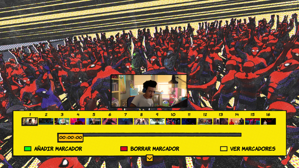 menú Spider-Man: Un Nuevo Universo Blu-ray 3D - 4