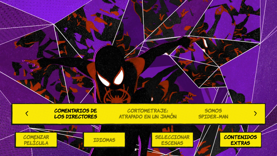 menú Spider-Man: Un Nuevo Universo Blu-ray 3D - 5