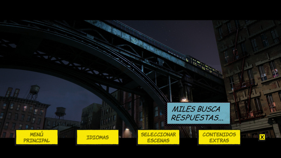 menú Spider-Man: Un Nuevo Universo Blu-ray 3D - 6