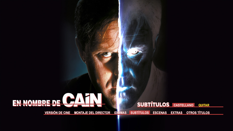 menú En Nombre de Caín - Edición Especial Blu-ray - 1