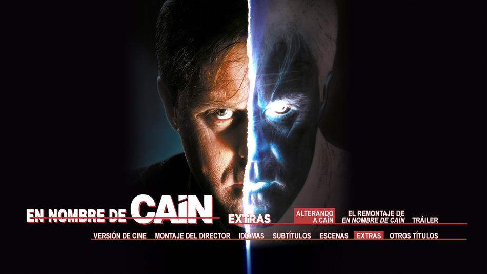 menú En Nombre de Caín - Edición Especial Blu-ray - 3