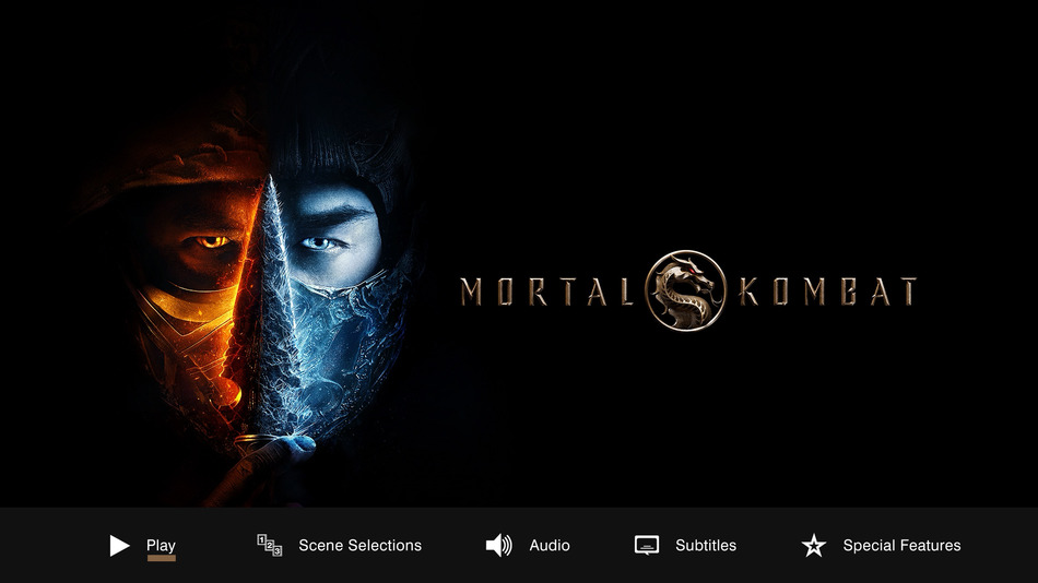 menú Mortal Kombat Blu-ray - 1
