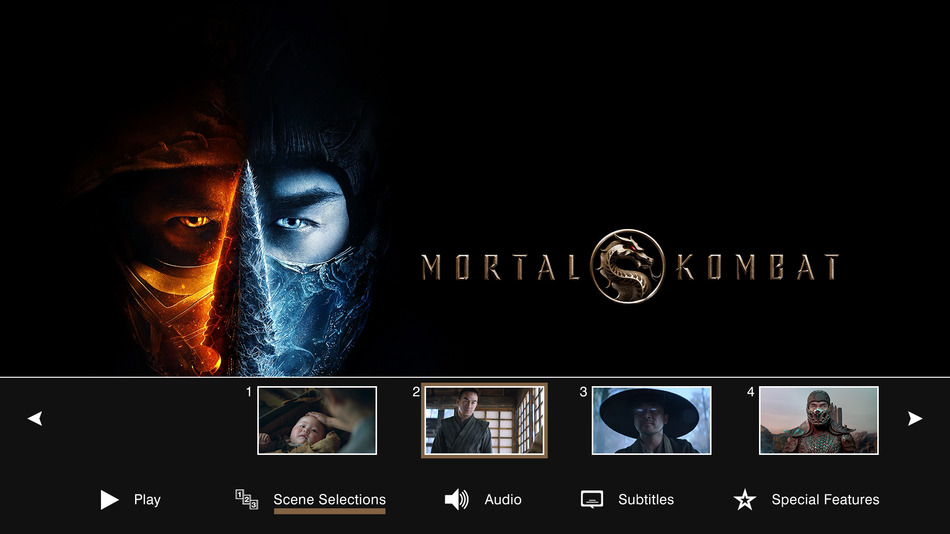 menú Mortal Kombat Blu-ray - 2